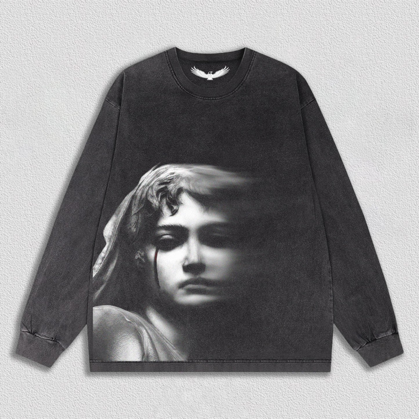 "Dark Art Portrait" Printed T-Shirt