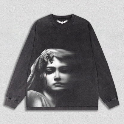 "Dark Art Portrait" Printed T-Shirt