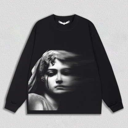 "Dark Art Portrait" Printed T-Shirt