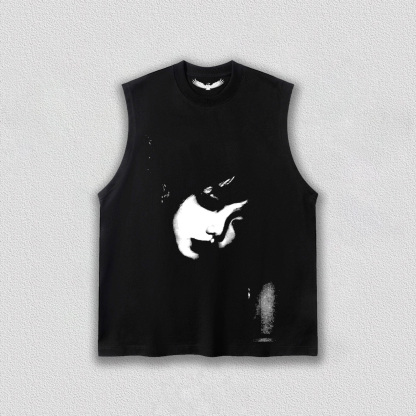 Gothic Portrait Printed T-Shirt