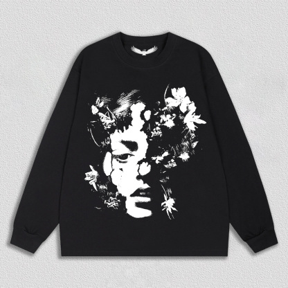 "Dreamy Flower - shadow Face" T-Shirt