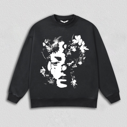 "Dreamy Flower - shadow Face" T-Shirt