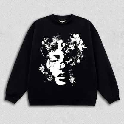 "Dreamy Flower - shadow Face" T-Shirt
