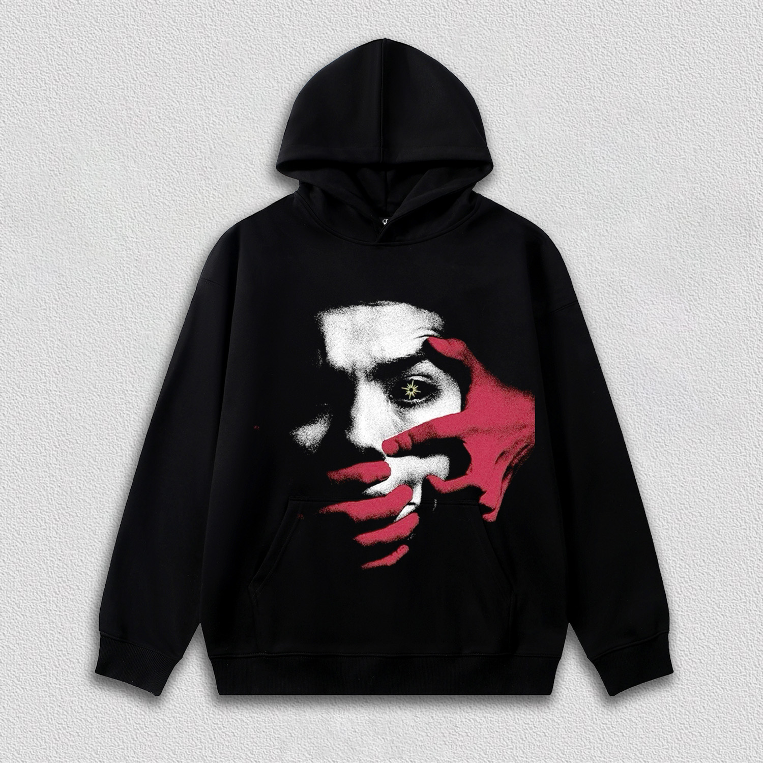 "Blazing Red Mark" Printed T-Shirt