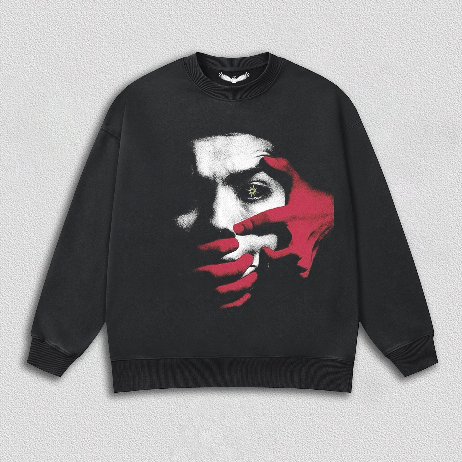 "Blazing Red Mark" Printed T-Shirt