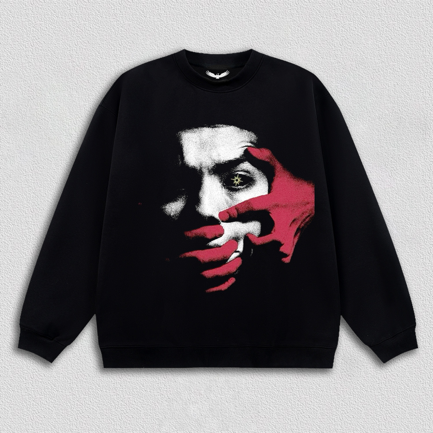 "Blazing Red Mark" Printed T-Shirt