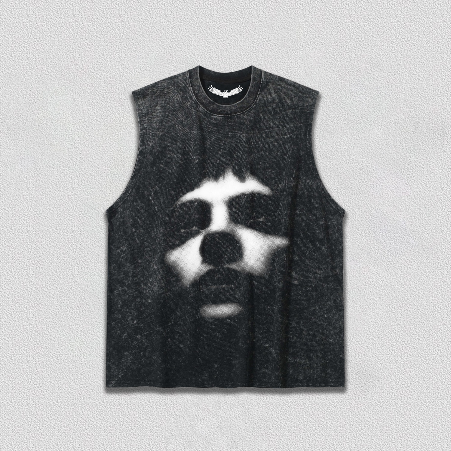 "Dark - tone Portrait" Art Printed T-Shirt