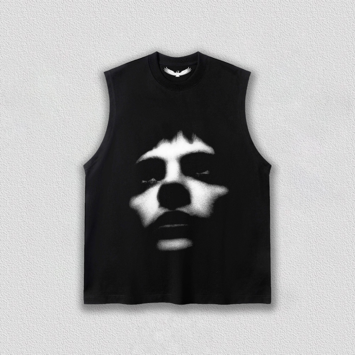 "Dark - tone Portrait" Art Printed T-Shirt