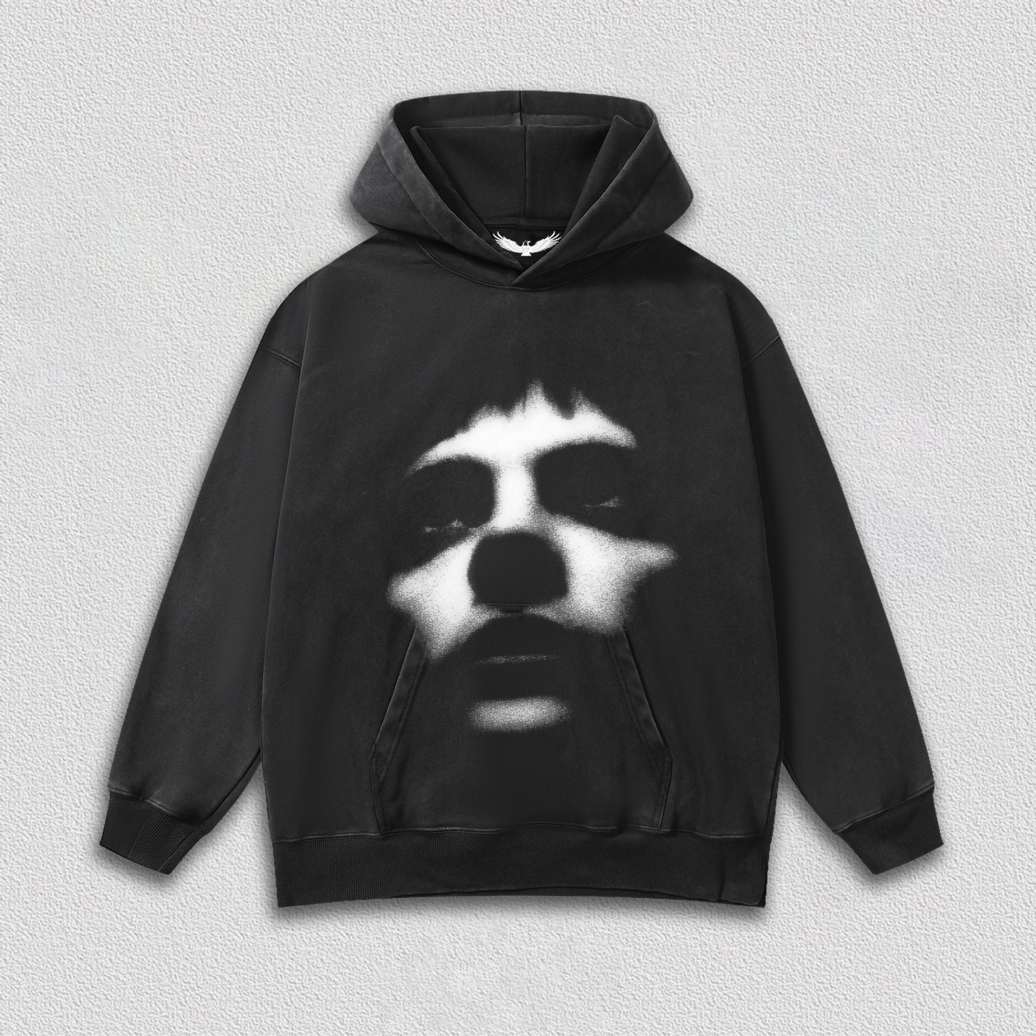 "Dark - tone Portrait" Art Printed T-Shirt