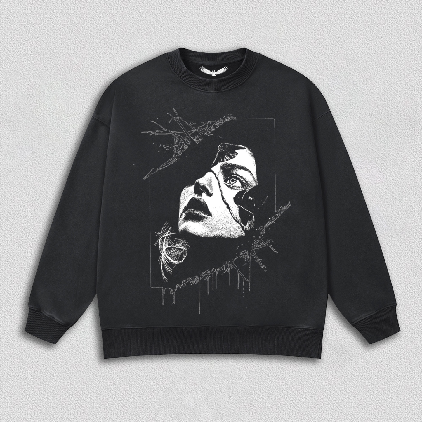 Artistic Broken Portrait T-Shirt