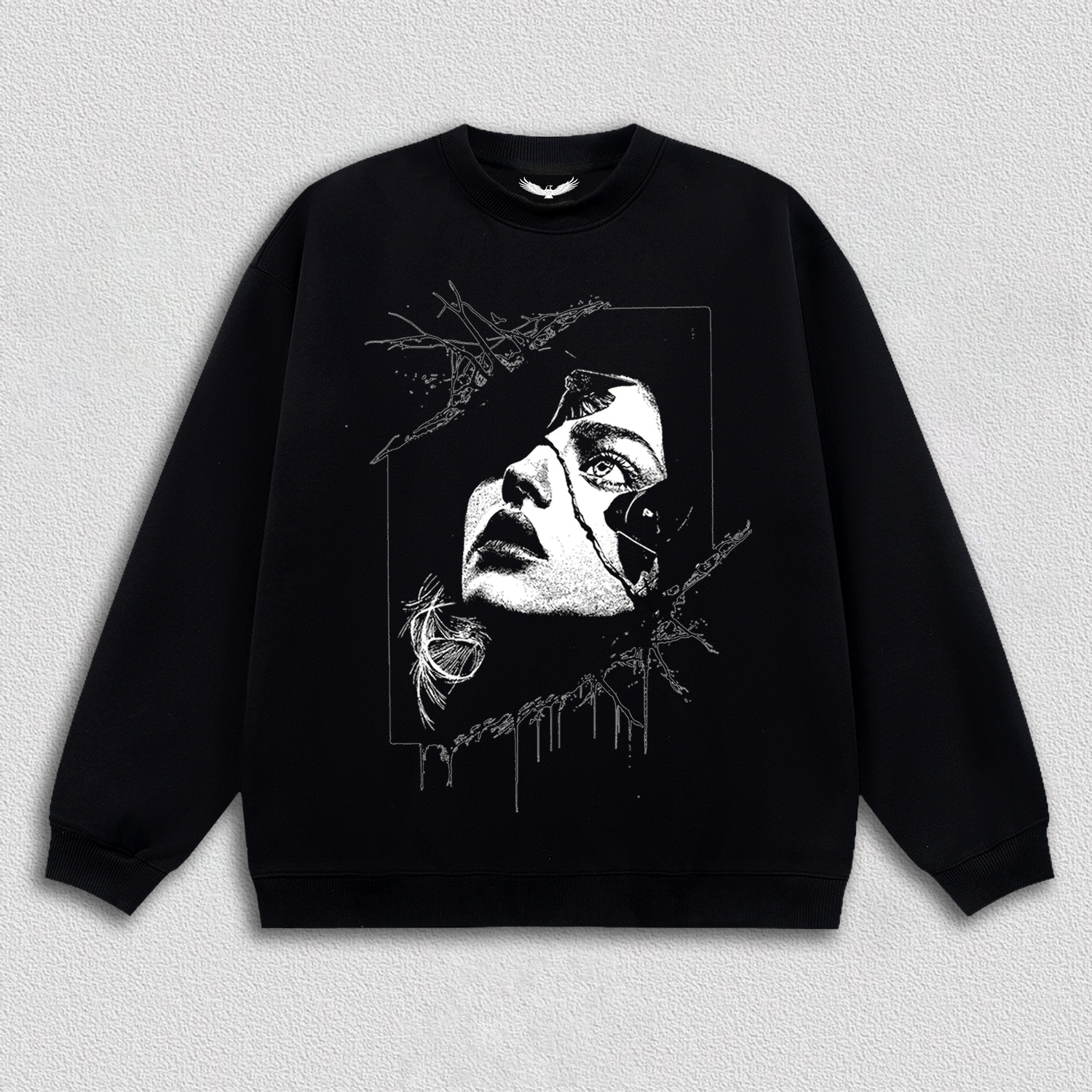 Artistic Broken Portrait T-Shirt