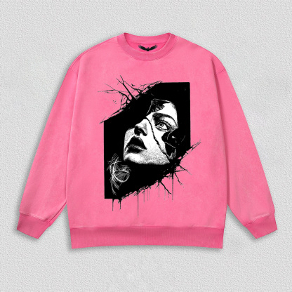 Artistic Broken Portrait T-Shirt