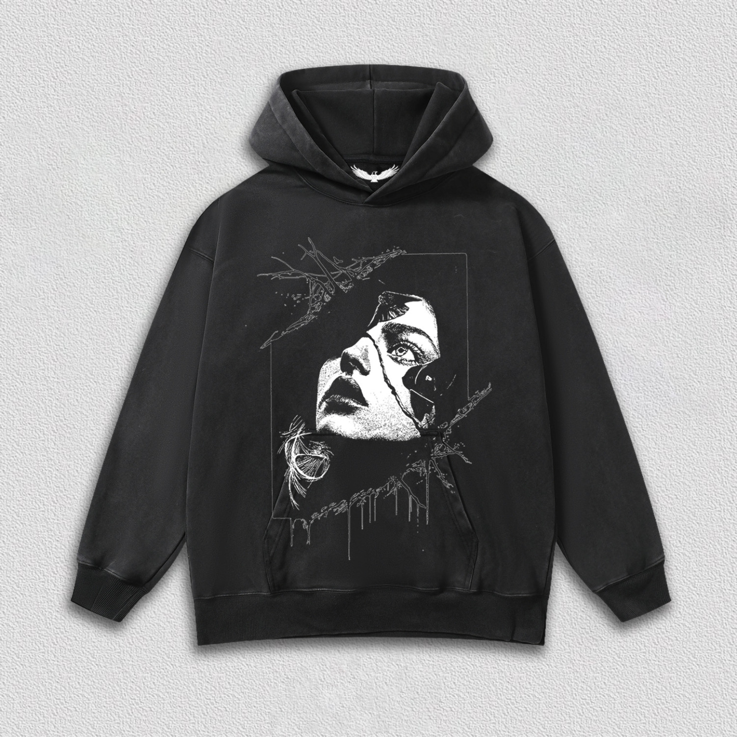 Artistic Broken Portrait T-Shirt