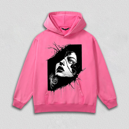 Artistic Broken Portrait T-Shirt