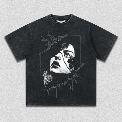 Artistic Broken Portrait T-Shirt
