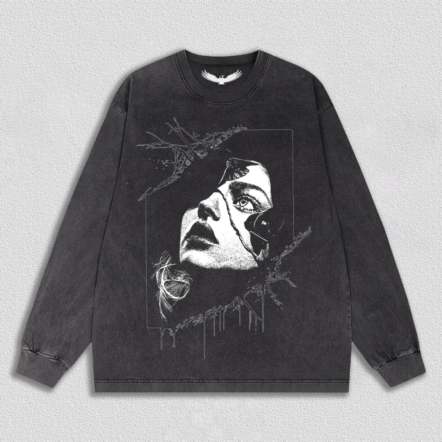 Artistic Broken Portrait T-Shirt