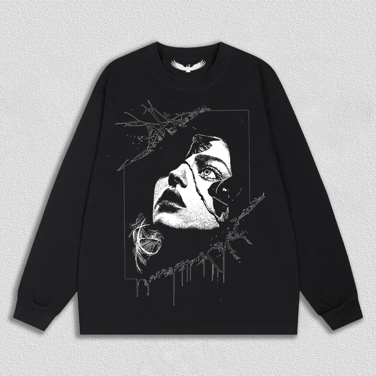 Artistic Broken Portrait T-Shirt