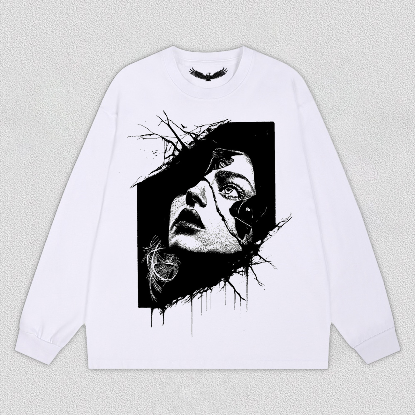 Artistic Broken Portrait T-Shirt