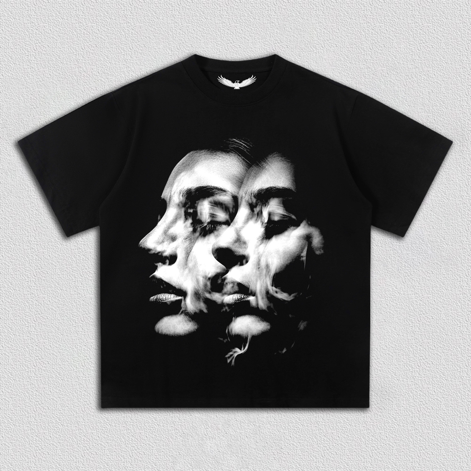 "Dual Illusion" Art Printed T-Shirt