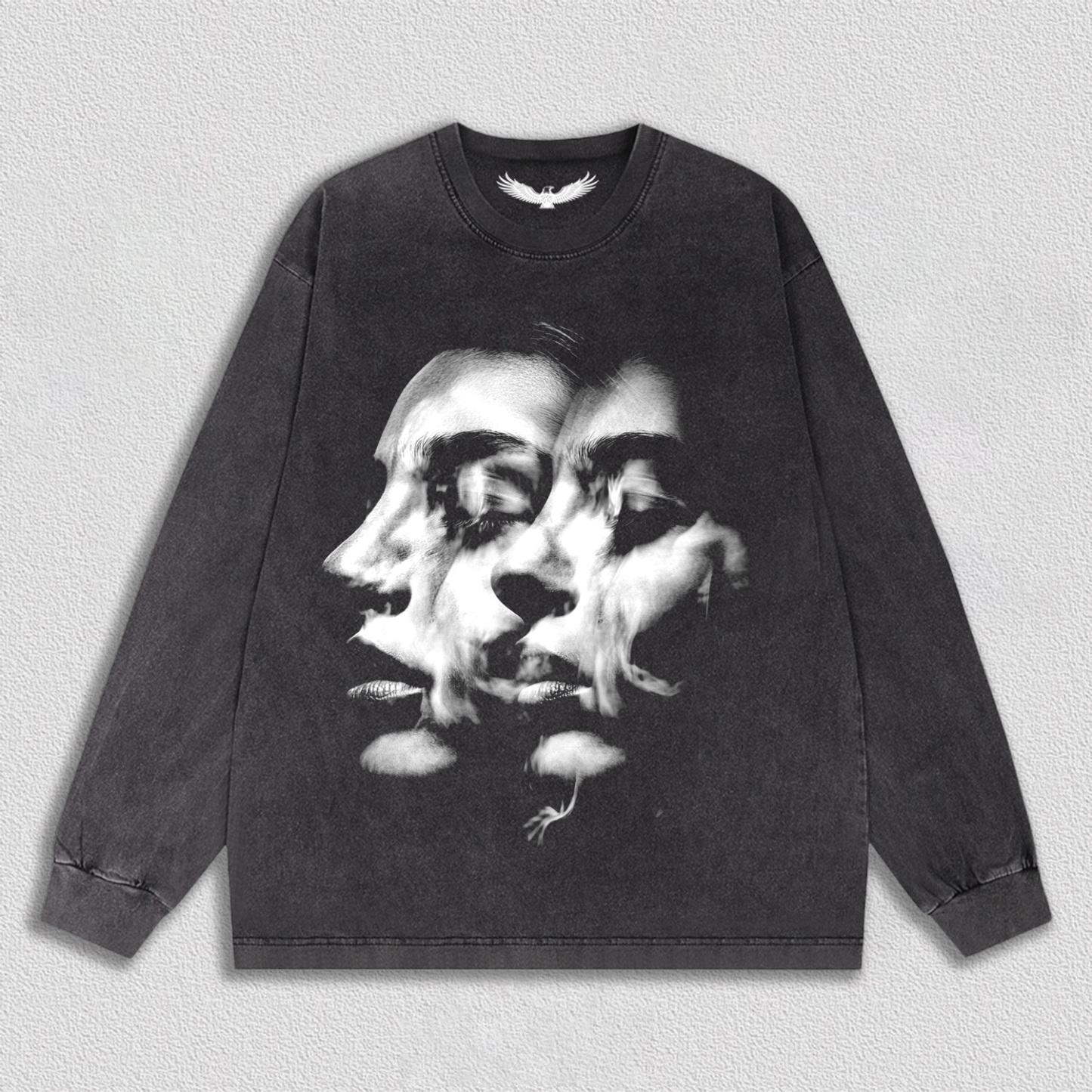 "Dual Illusion" Art Printed T-Shirt