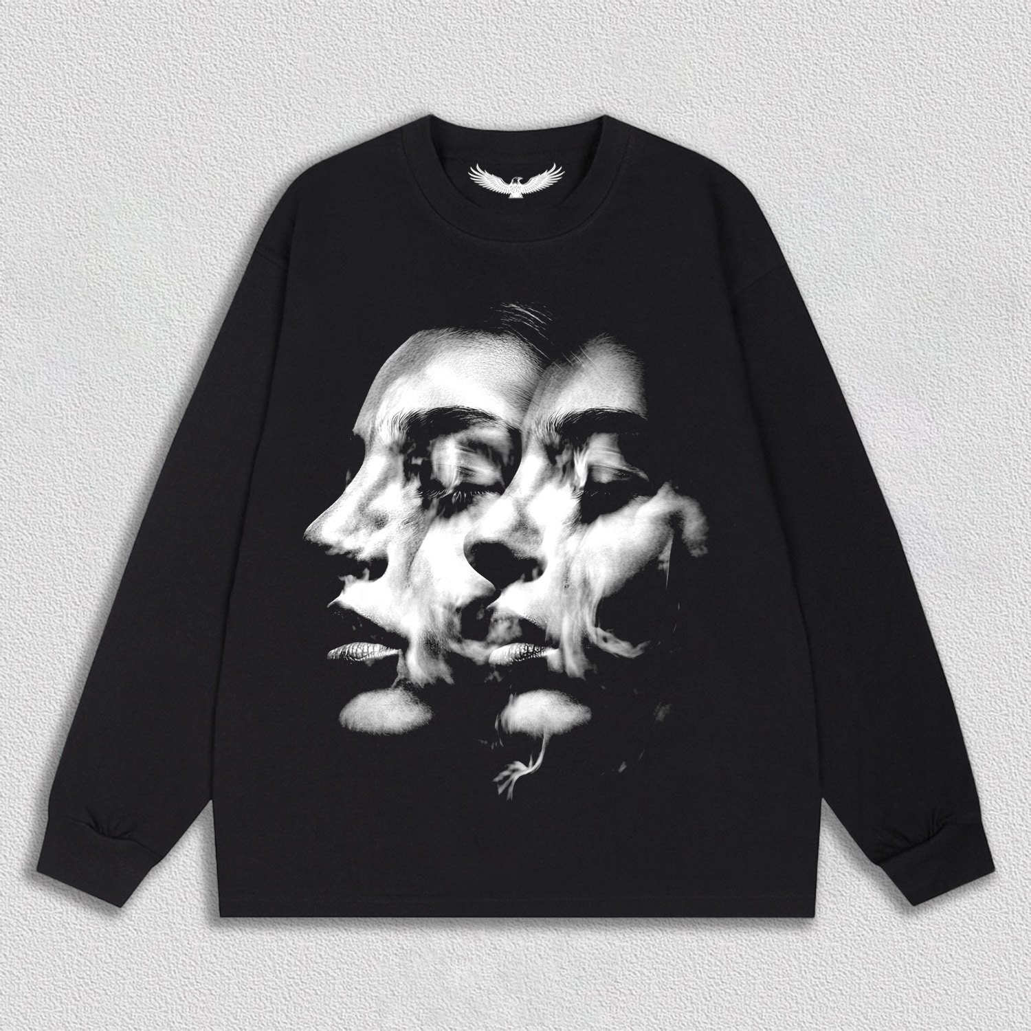 "Dual Illusion" Art Printed T-Shirt