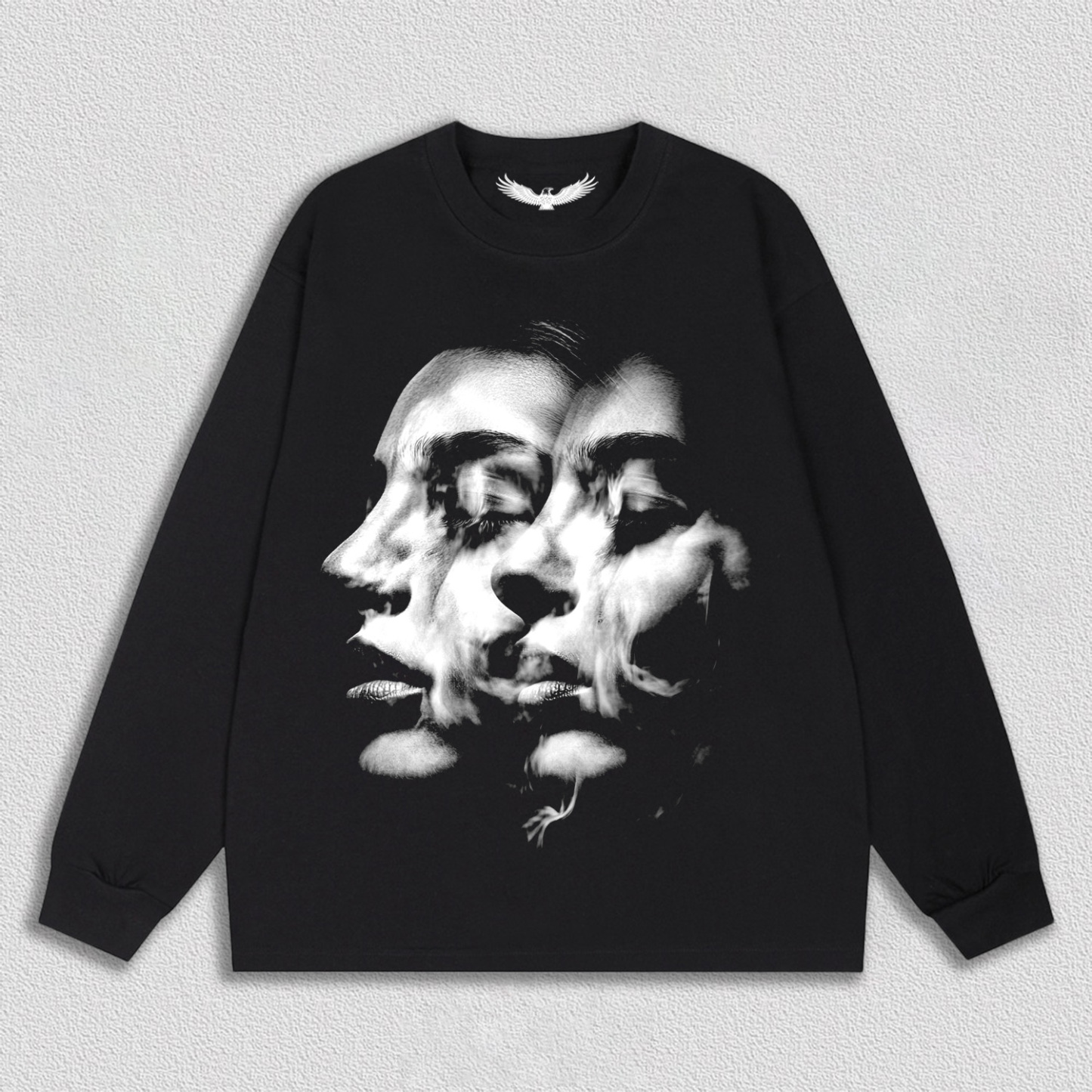 "Dual Illusion" Art Printed T-Shirt