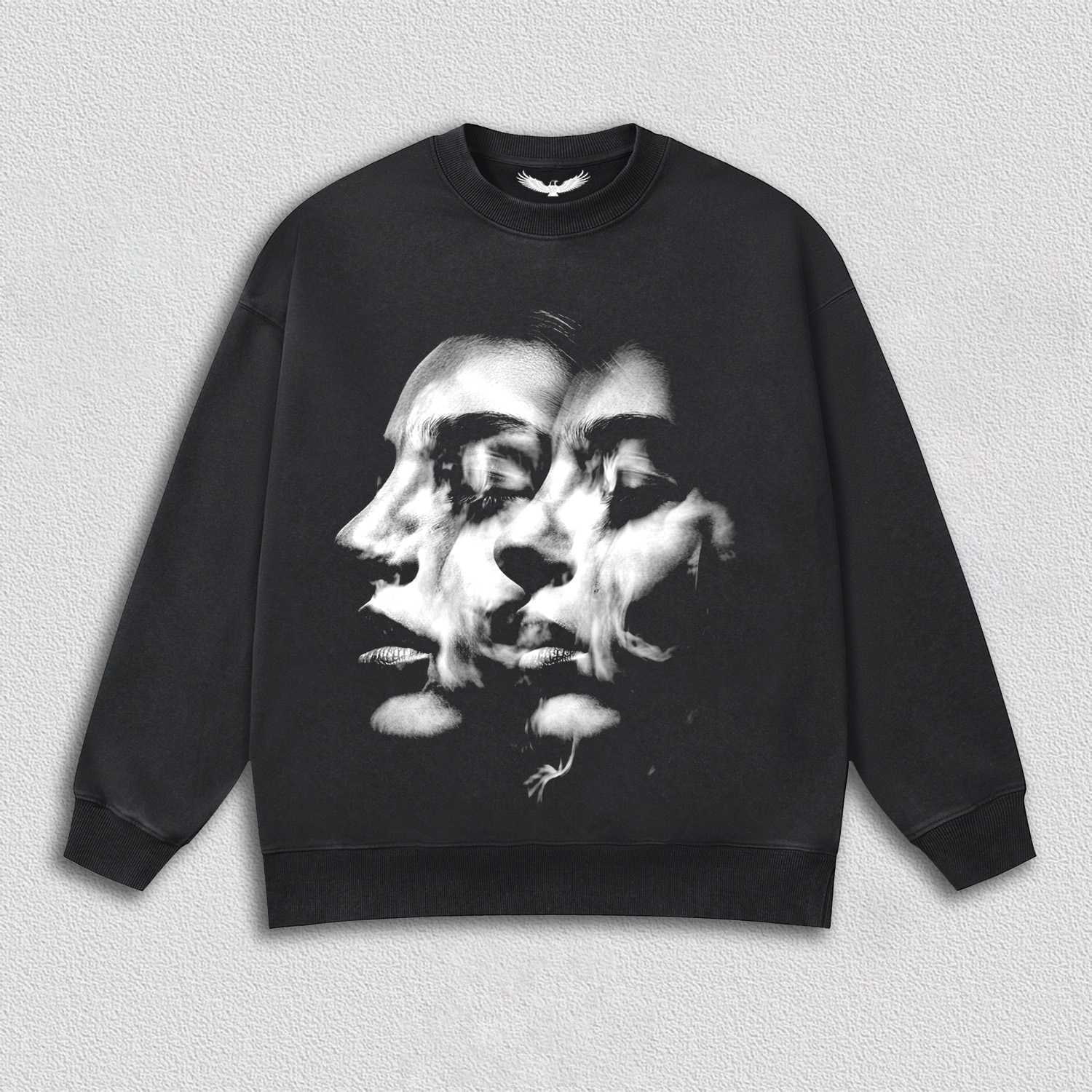 "Dual Illusion" Art Printed T-Shirt