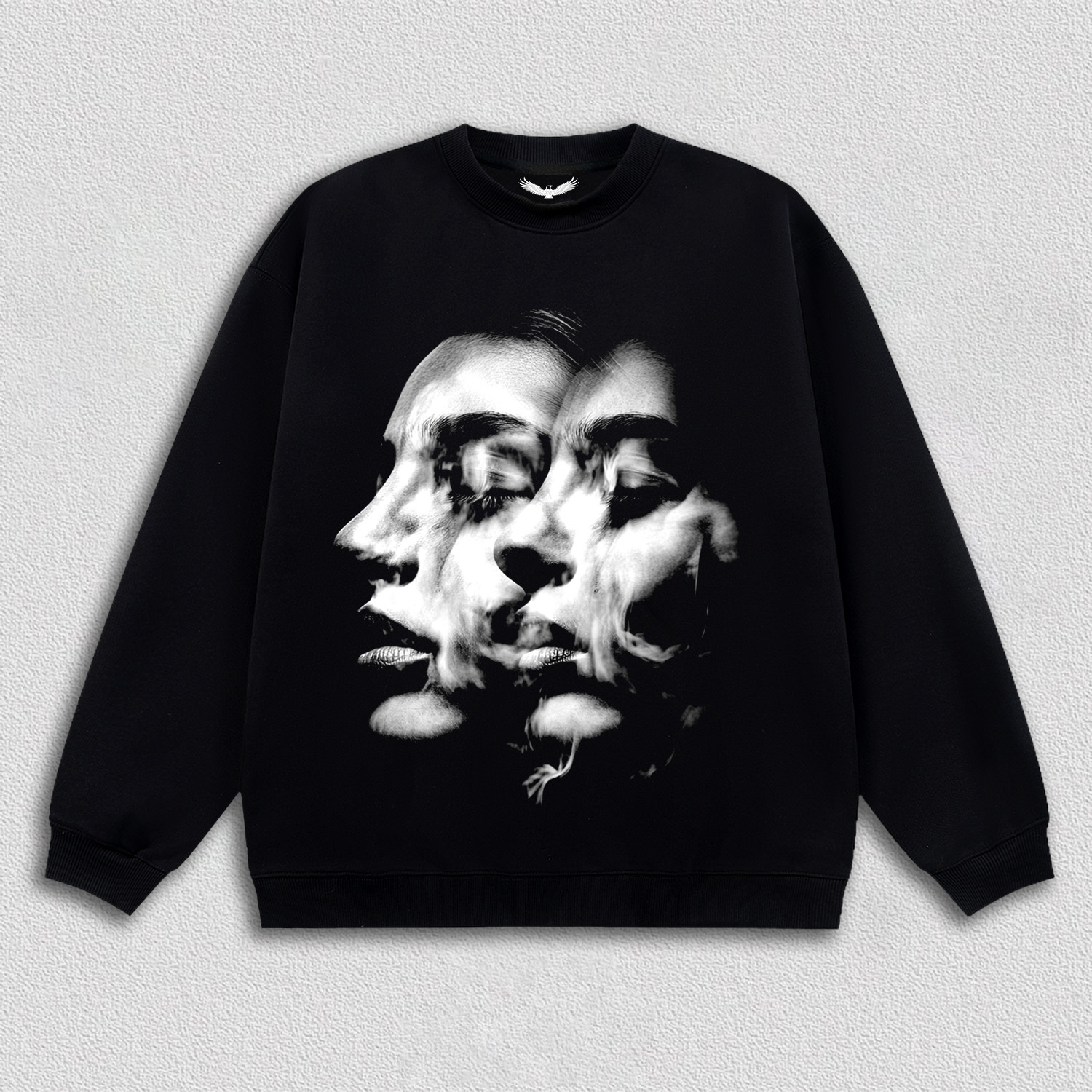 "Dual Illusion" Art Printed T-Shirt