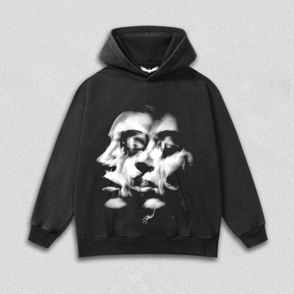 "Dual Illusion" Art Printed T-Shirt