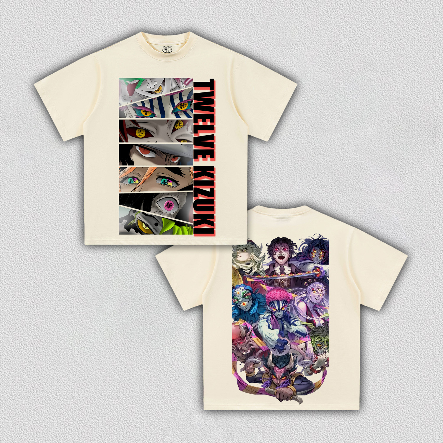 Demon Slayer Twelve Kizuki V1 TEE