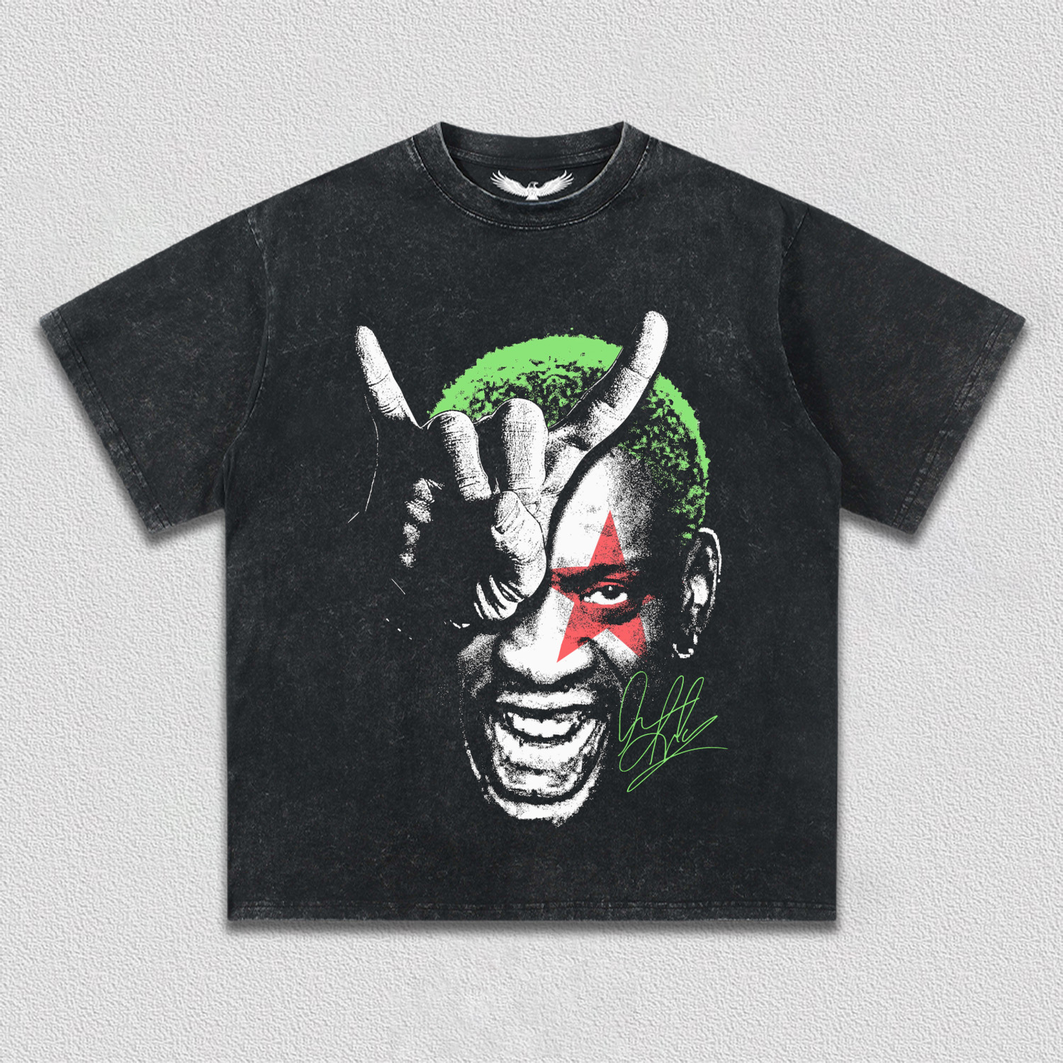 Dennis Rodman Horns TEE