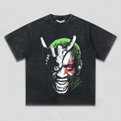 Dennis Rodman Horns TEE