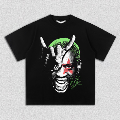 Dennis Rodman Horns TEE