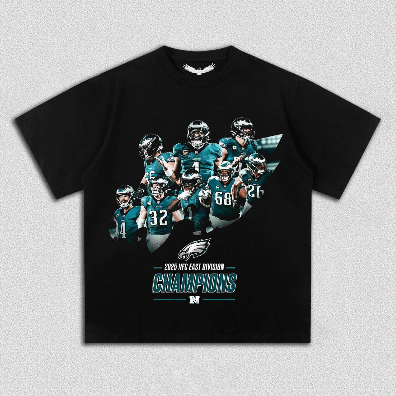 EAGLES 2025 NFC EAST CHAMPIONS TEE