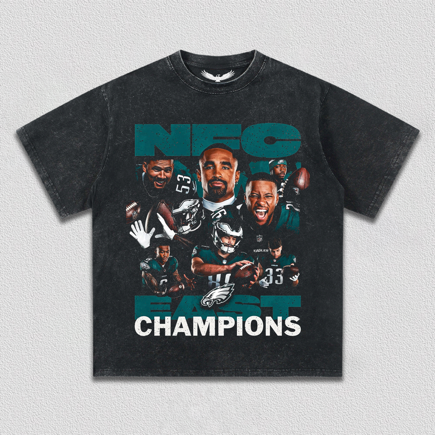 EAGLES 2025 NFC EAST CHAMPIONS 3.0 TEE