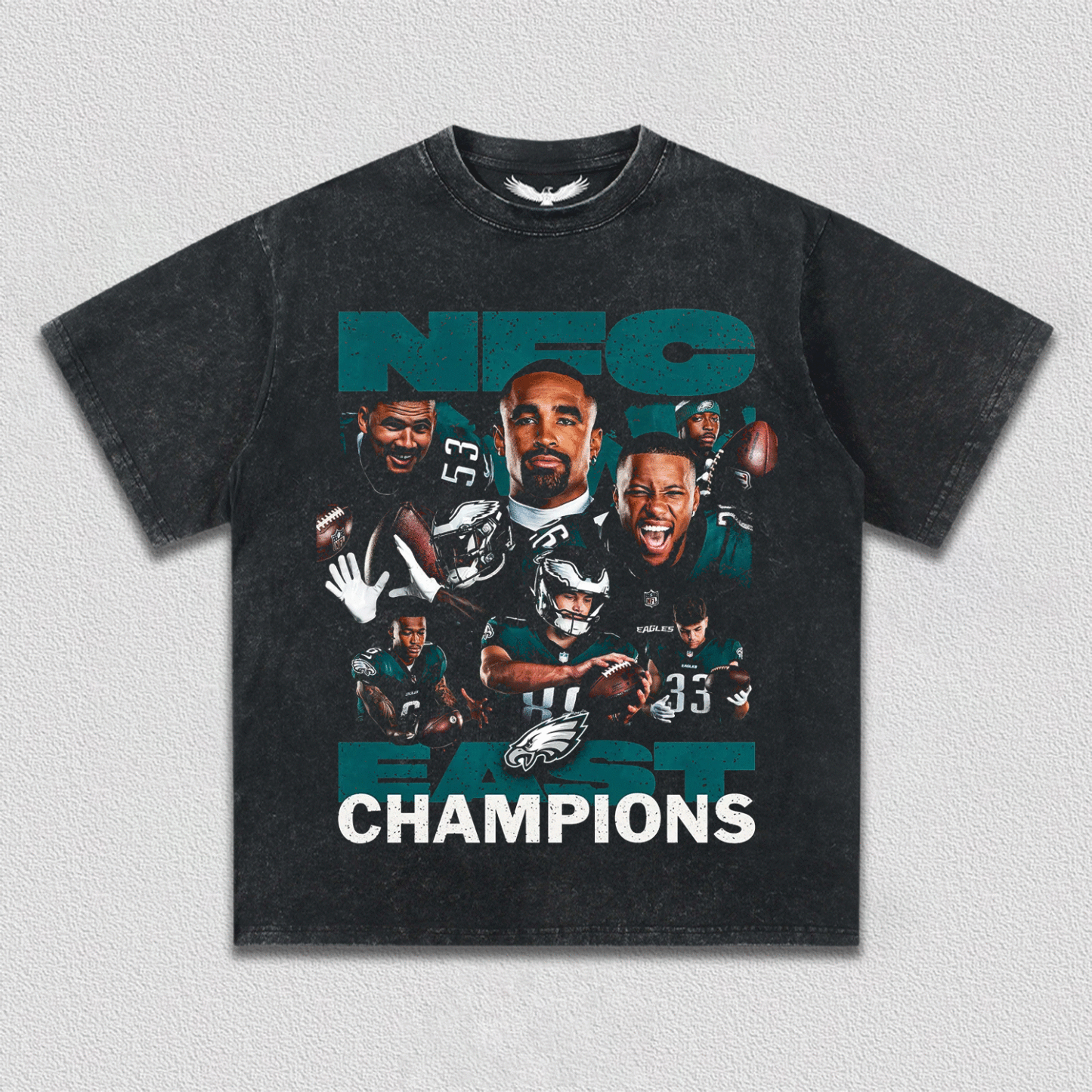 EAGLES 2025 NFC EAST CHAMPIONS 3.0 TEE