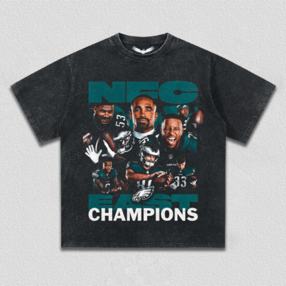 EAGLES 2025 NFC EAST CHAMPIONS 3.0 TEE