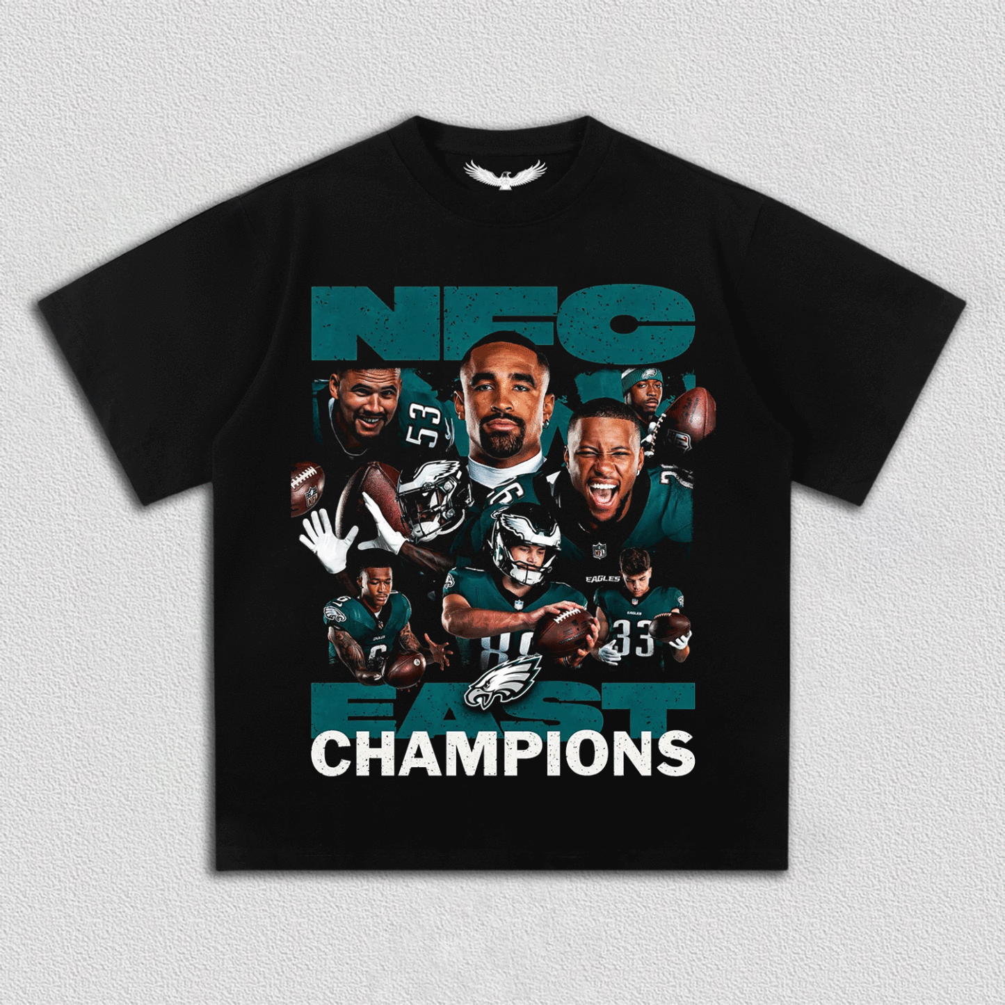 EAGLES 2025 NFC EAST CHAMPIONS 3.0 TEE