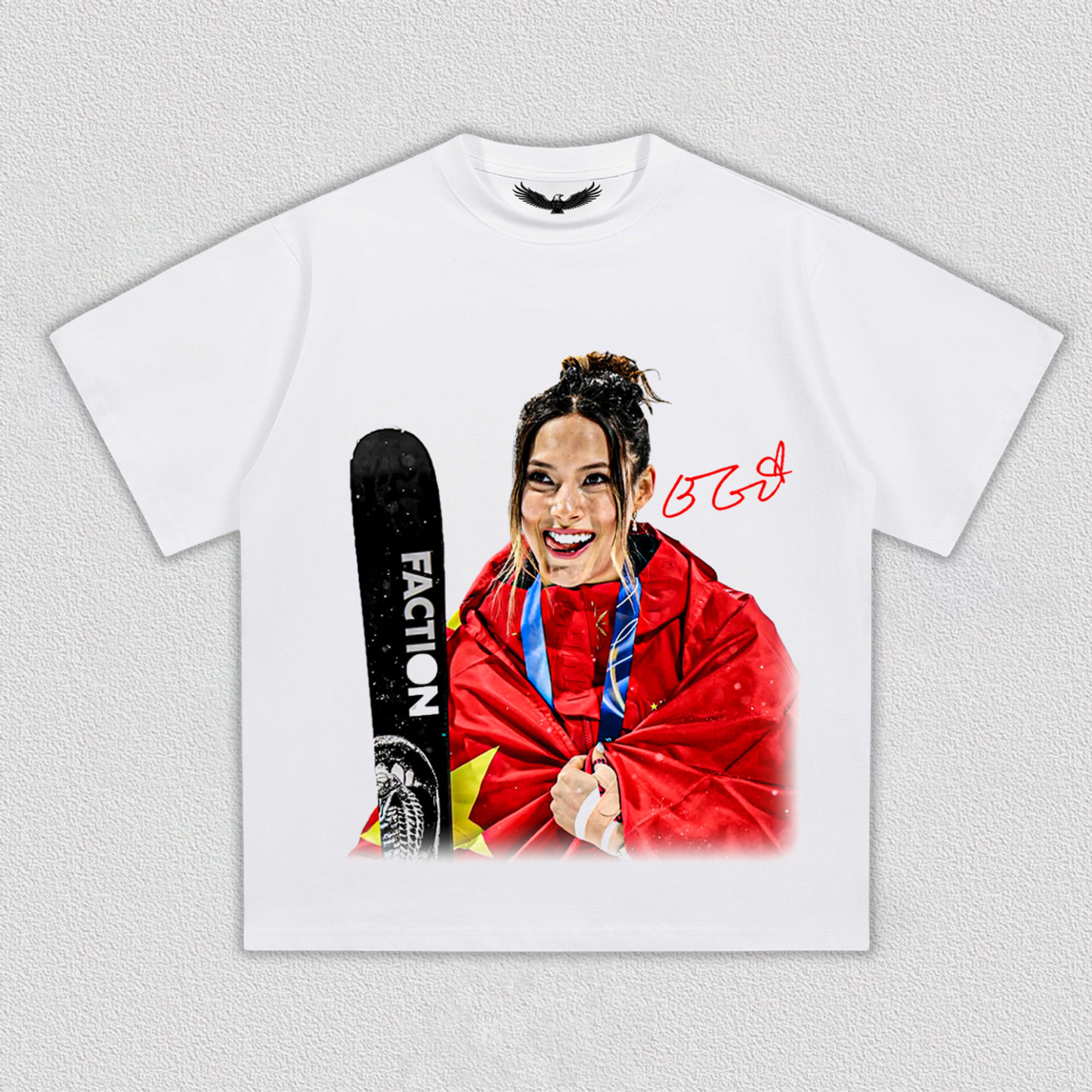 EILEEN GU GOLD TEE 1.1