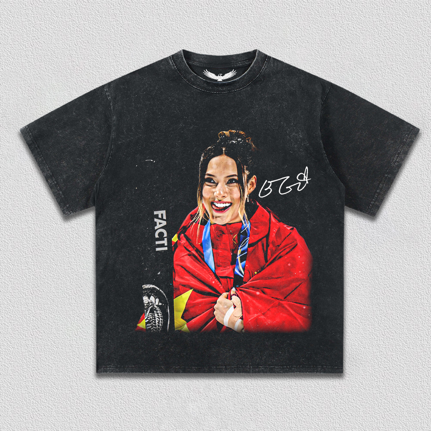 EILEEN GU GOLD TEE 1.1