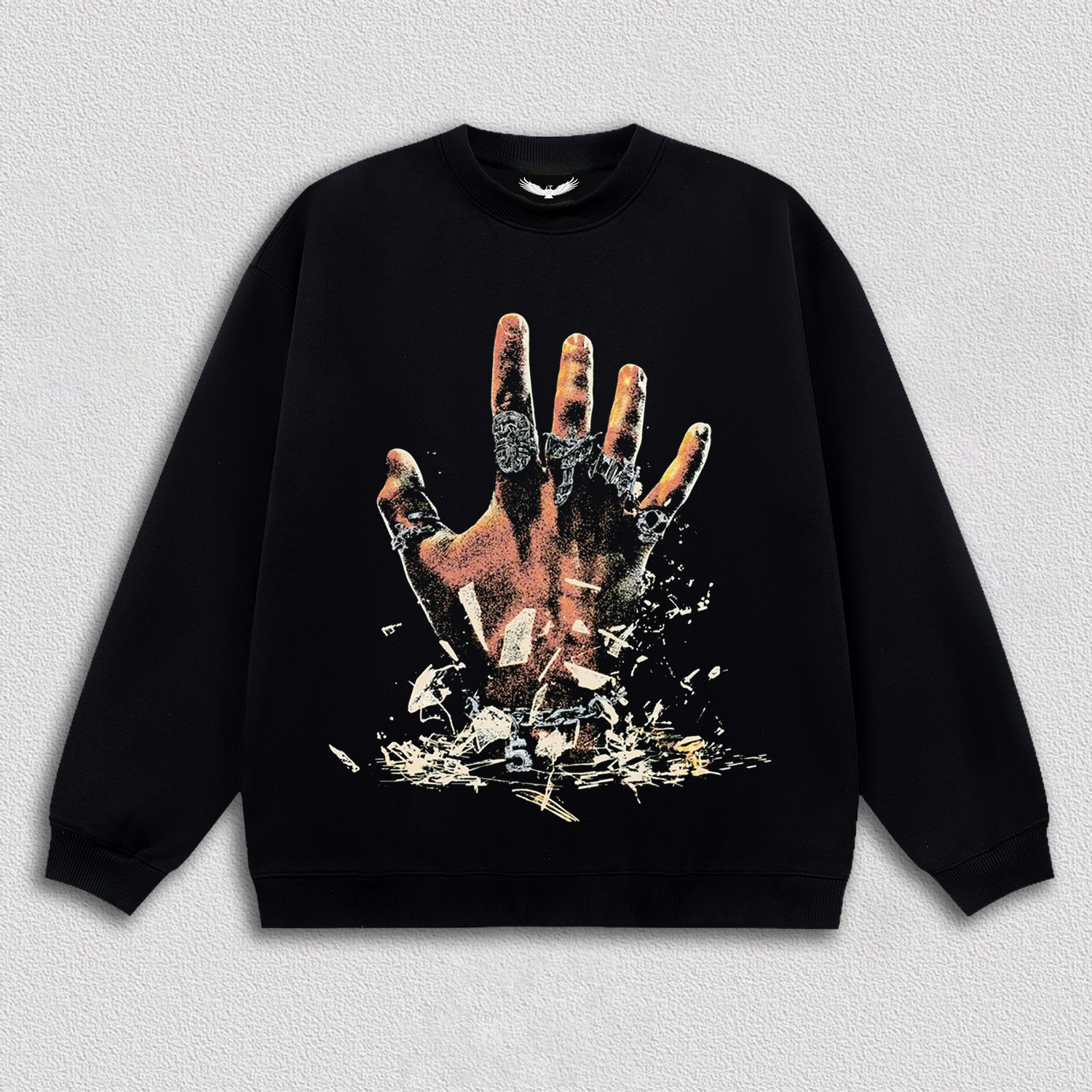 Breaking - Boundaries Hand Printed T-Shirt