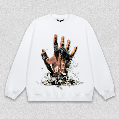 Breaking - Boundaries Hand Printed T-Shirt