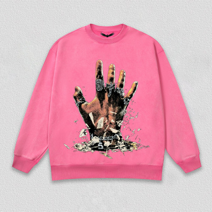 Breaking - Boundaries Hand Printed T-Shirt