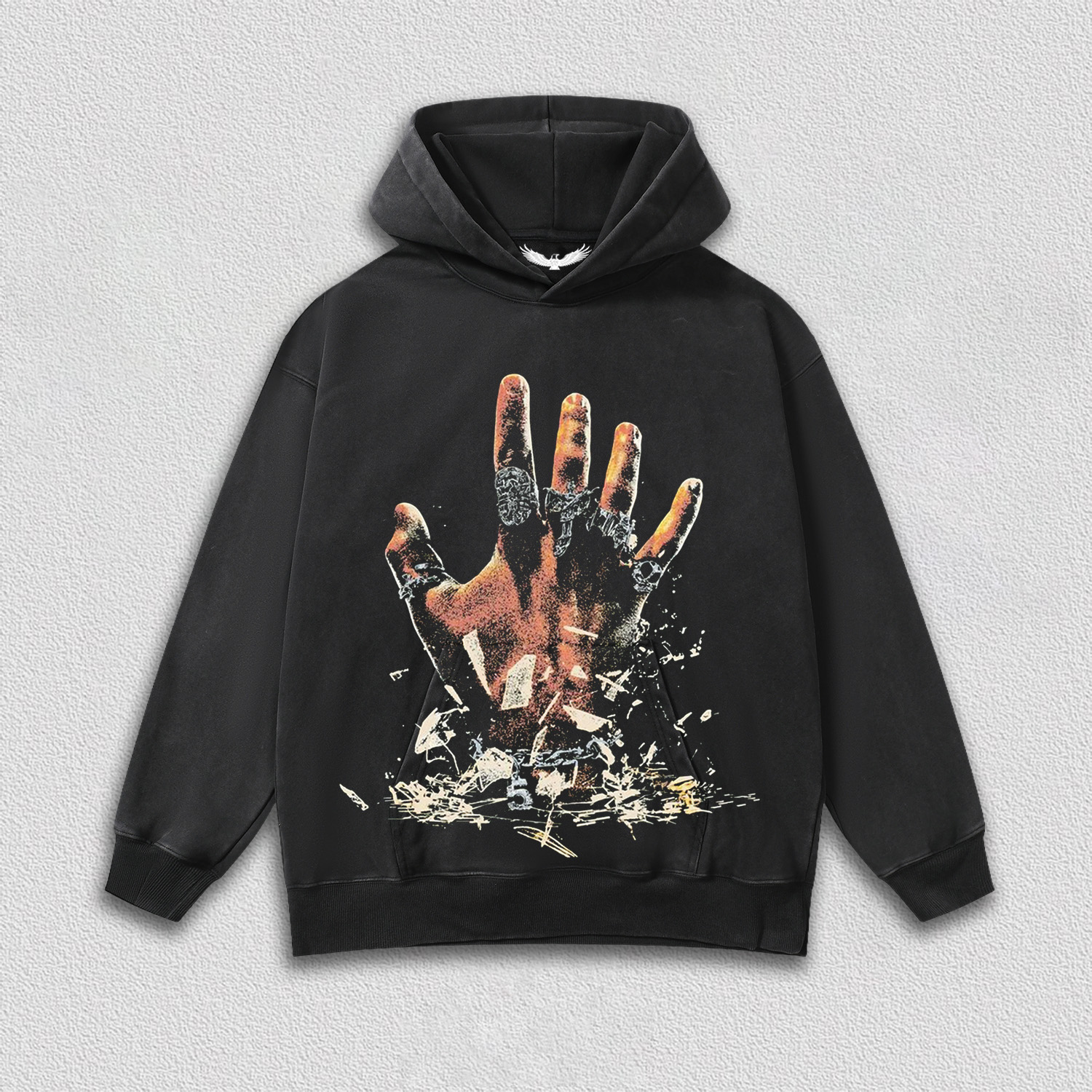 Breaking - Boundaries Hand Printed T-Shirt