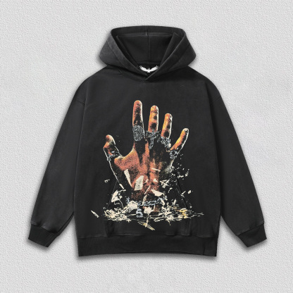 Breaking - Boundaries Hand Printed T-Shirt