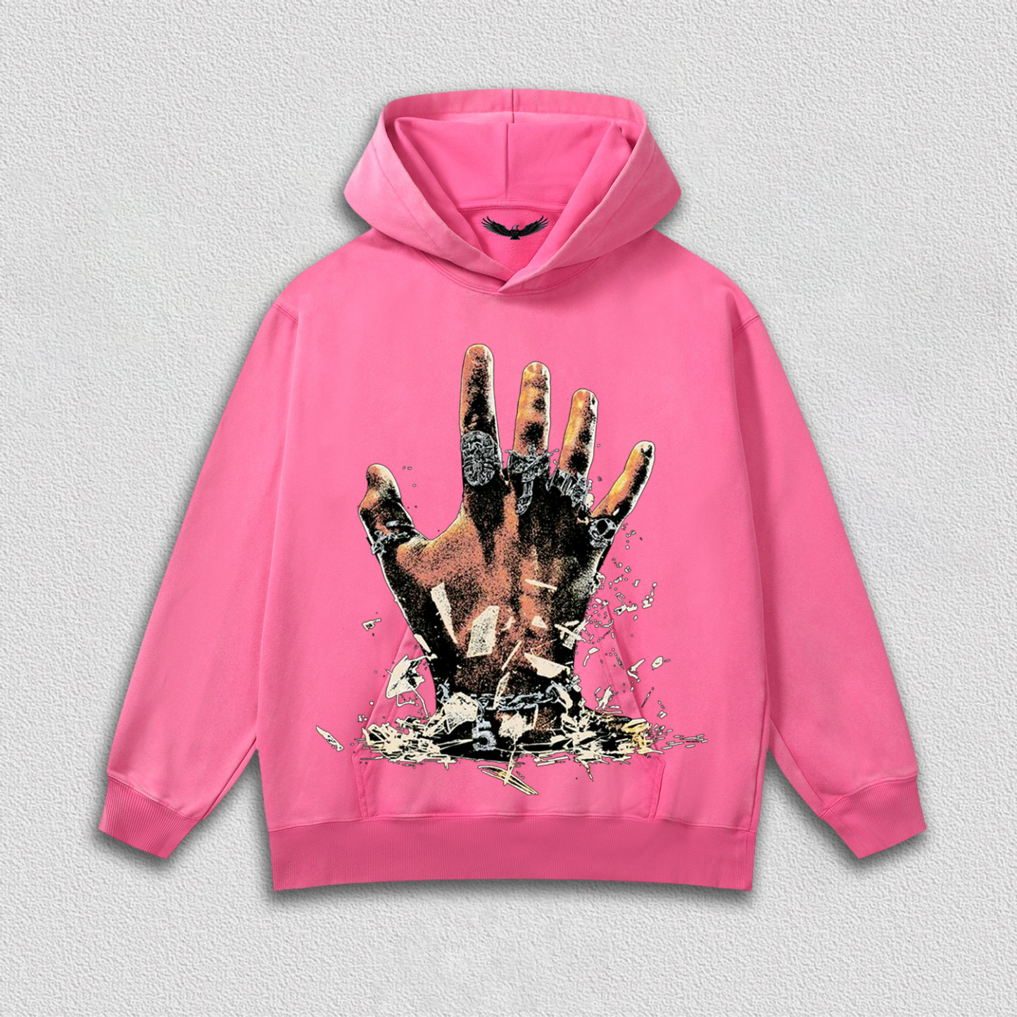 Breaking - Boundaries Hand Printed T-Shirt