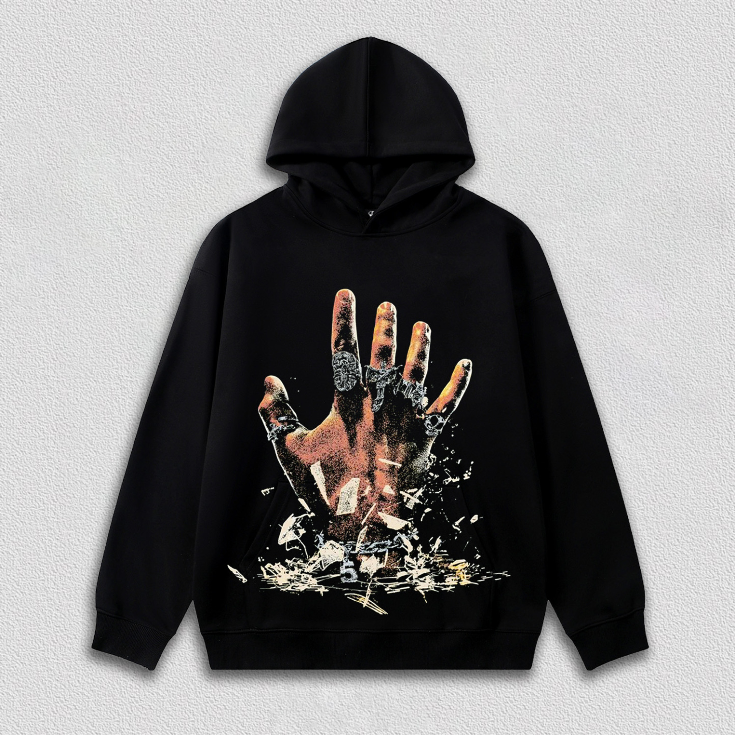 Breaking - Boundaries Hand Printed T-Shirt