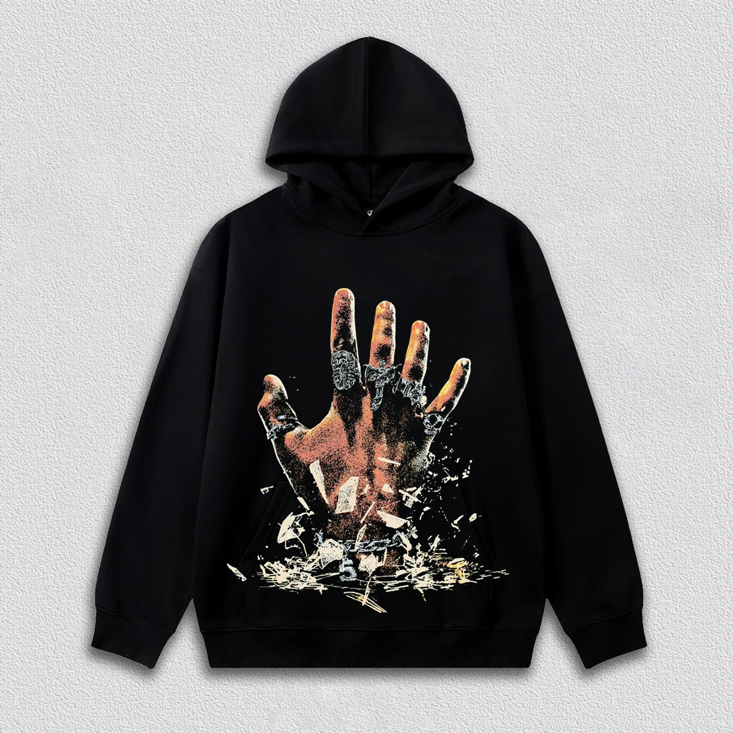 Breaking - Boundaries Hand Printed T-Shirt