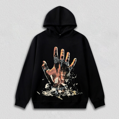 Breaking - Boundaries Hand Printed T-Shirt