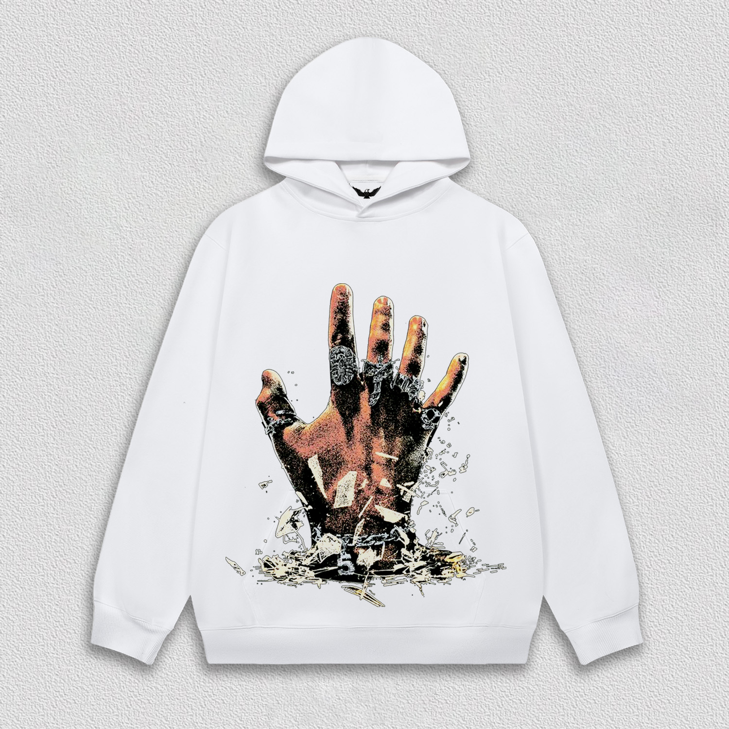 Breaking - Boundaries Hand Printed T-Shirt